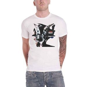 Slipknot Unisex Adult Iowa Goat T-Shirt / White